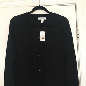 Forever21 Black Long Sleeve Cardigan